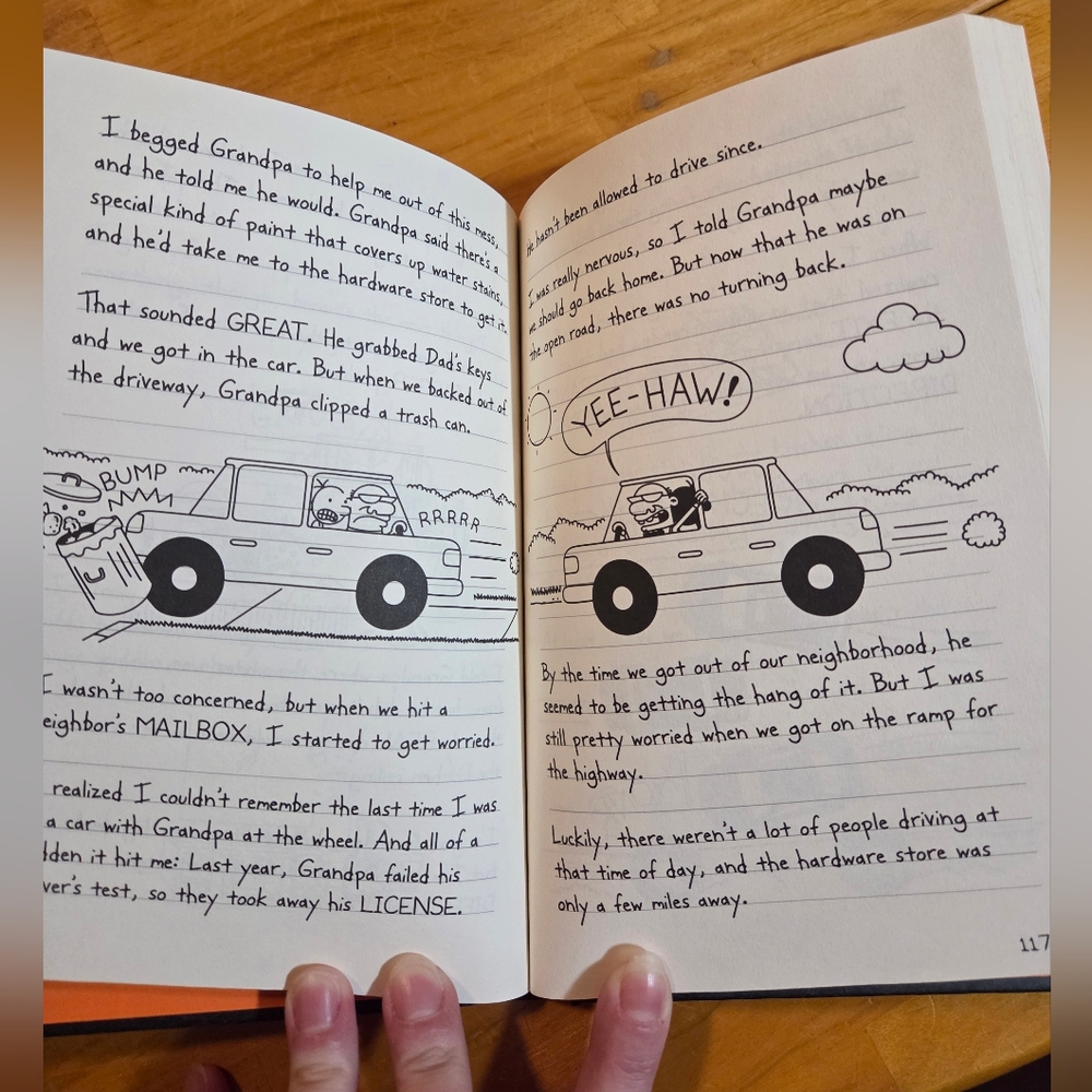 Diary of a Wimpy Kid Book Set Of 2 Hardcover - Picture 5 of 8